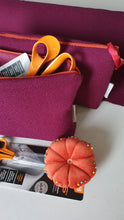 Load image into Gallery viewer, Sewing Essentials Pouch Bute Tweed