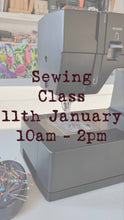 Load image into Gallery viewer, Reversible Tote Bag Sewing Class 11th January