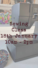 Load image into Gallery viewer, Reversible Tote Bag Sewing Class 18th January