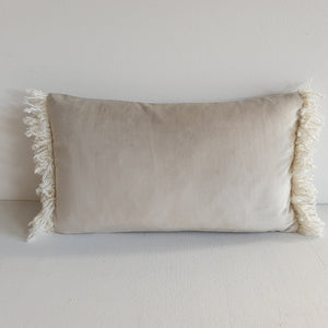 Sandstone Velvet Cushion